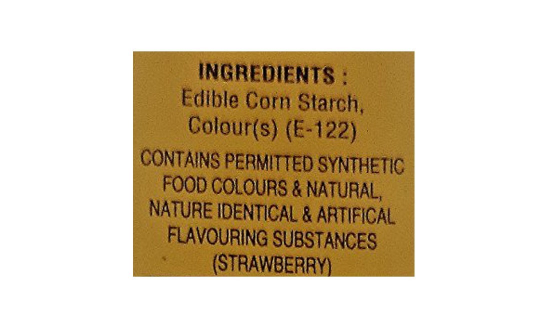 Five Star Custard Powder Strawberry Flavour   Box  100 grams